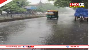 दिल्ली-NCR में झमाझम बारिश, गर्मी और उमस से लोगों को मिली राहत