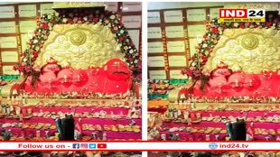 चांदी की पगड़ी पहने भैरवनाथ को 1500 से अधिक चीजें हुई अर्पित