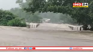 छतरपुर - टीकमगढ़ मार्ग अवरुद्ध, धसान नदी के पुल पर आया पानी