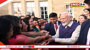 पीएम मोदी का लंदन में प्रवासी भारतीयों ने किया जोरदार स्वागत