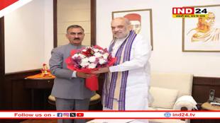 हिमाचल सीएम सुक्खू ने  की दिल्ली में गृह मंत्री अमित शाह से मुलाकात 