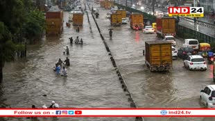 Delhi-NCR में बारिश का कहर, कई सड़कें हुई जलमग्न, दिल्ली-जयपुर हाईवे पर लगा भारी जाम