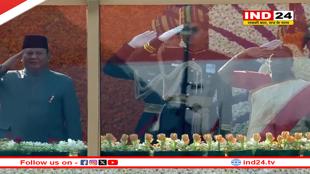 76वां गणतंत्र दिवस,राष्ट्रपति मुर्मू ने कर्तव्य पथ पर तिरंगा फहराया