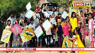 महाकाल नगरी में कुछ ऐसे मनी मकर संक्रांति, मां गढ़कालिका का पतंग से श्रृंगार