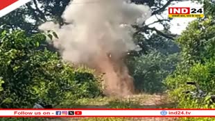 छत्तीसगढ़ के नक्सल प्रभावित बीजापुर जिले में IED ब्लास्ट, दो जवान घायल