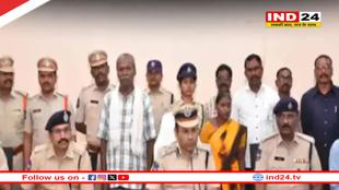 छत्तीसगढ़ के 25 लाख के इनामी नक्सली ने पत्नी संग तेलंगाना में किया सरेंडर