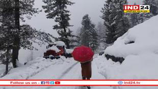 कश्मीर-हिमाचल में बर्फबारी तो सात राज्यों में ओलावृष्टि का अलर्ट