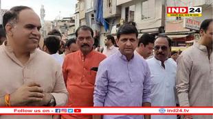 इंदौर में रंग पंचमी पर ऐतिहासिक गेर की तैयारी