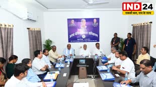 Meeting of Arpa Basin मुख्यमंत्री ने ली अरपा बेसिन विकास प्राधिकरण की बैठक..