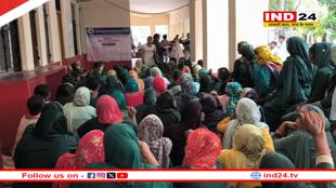 भोजन माताओं का लक्सर तहसील में प्रदर्शन, कहा- मांगें पूरी नहीं हुई तो किया जाएगा व्यापक आंदोलन