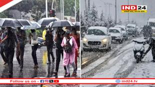होली के बाद बदला मौसम का मिजाज: दिल्ली एनसीआर में बारिश, कश्मीर में बर्फबारी जारी