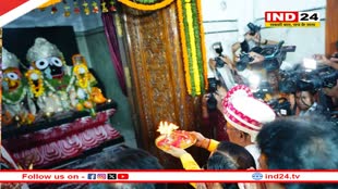 मुख्यमंत्री विष्णु देव साय भगवान जगन्नाथ की रथ यात्रा में हुए शामिल