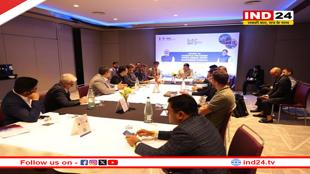 CM डॉ. मोहन यादव ने बार्सिलोना में टेक्सटाइल मशीनरी कंपनियों के पदाधिकारियों के साथ की राउंड टेबल बैठक