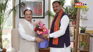  CG NEWS: स्वास्थ्य मंत्री श्याम बिहारी जायसवाल ने की केंद्रीय स्वास्थ्य मंत्री जे. पी. नड्डा से मुलाकात