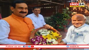 नरोत्तम मिश्रा से मिले पूर्व नेता प्रतिपक्ष गोविंद सिंह, बंद कमरे में की चर्चा, सियासी अटकलें तेज