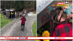 मां की क्रब को चूमकर 2 साल के मासूम ने कही ये बात