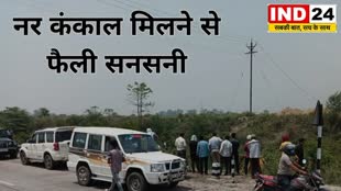 CG Breaking : दर्री क्षेत्र में नहर के किनारे नर कंकाल मिलने से,  फैली सनसनी....