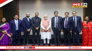 जोहान्सबर्ग में पीएम मोदी ने भारतीय टेक उद्यमियों से की मुलाकात