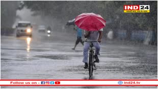 मप्र के कई जिलों में बारिश, ओलावृष्टि और बिजली गिरने की चेतावनी