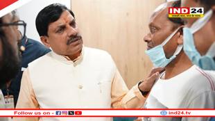 मुख्यमंत्री डॉ. मोहन यादव प्रभावित बच्चों के स्वास्थ्य का हालचाल जानने पहुंचे नागपुर