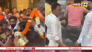 दिल्ली नॉर्थ ईस्ट से कांग्रेस प्रत्याशी कन्हैया कुमार पर हमला, माला पहनाने आए युवक ने जड़ा थप्पड़