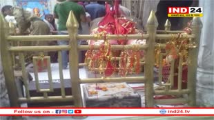 नैना देवी मंदिर में श्रद्धालुओं का जनसैलाब, माता के दर्शन के लिए उमड़ी भीड़