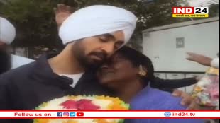 इंदौर की सड़कों पर निकले सिंगर दिलजीत दोसांझ