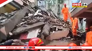 नवी मुंबई में गिरी तीन-मंजिला इमारत, कई लोगों के फंसे होने की आशंका