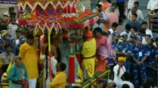 पुरी में निकली भगवान जगन्नाथ की भव्य रथयात्रा, अमित शाह ने की आरती