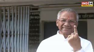 CG NEWS : कांग्रेस प्रत्याशी ताम्रध्वज साहू ने किया मतदान, वोट करने पहुंचे बुजुर्ग और विकलांग...