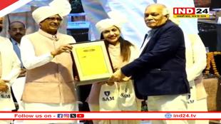 सीएम के संस्कृति सलाहकार श्रीराम तिवारी मानद उपाधि ‘डीलिट’ से सम्मानित