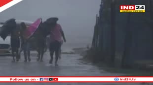 ओडिशा तट से टकराया चक्रवाती तूफान दाना, 120 किमी प्रति घंटा रफ्तार की हवाओं के साथ भारी बारिश