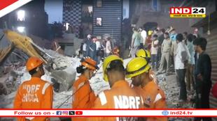 दिल्ली में भरभराकर गिरी 4 मंजिला बिल्डिंग, 4 लोगों की मौत 