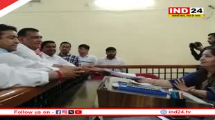 Loksabha Election: चूरू से कांग्रेस प्रत्याशी राहुल कस्वां ने भरा नामांकन, राजेंद्र राठौड़ ने तंज कसते हुए कही ये बात 