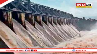 जबलपुर में बरगी बांध के चार और गेट खुले, अब 17 गेटों से छोड़ा जा रहा पानी