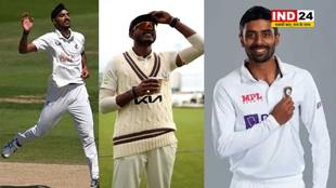 पहली बार भारतीय टेस्ट टीम का हिस्सा बनें साईं सुदर्शन, अभिमन्यू ईश्वरन और अर्शदीप सिंह 