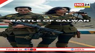 बैटल ऑफ गलवान की शूटिंग में सेना की वर्दी पहने नजर आए सलमान खान और चित्रांगदा सिंह 