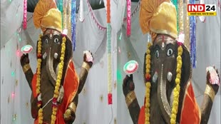 MP NEWS : गौशाला में गायों के बीच विराजे विघ्नहर्ता गणेश जी, गोबर से बनाई प्रतिमा