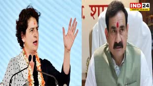 प्रियंका गांधी और कांग्रेस से एमपी के गृह मंत्री डॉ. नरोत्तम मिश्रा ने पूछे कई सवाल...