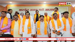 कांग्रेस के पूर्व महासचिव समेत सैकड़ों कार्यकर्ता भाजपा में शामिल,रामनिवास रावत के शामिल होने की भी अटकलें