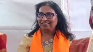 कांग्रेस नेता विजयलक्ष्मी साधौ की बहन प्रमिला ने थामा बीजेपी का दामन, JP नड्डा ने दिलाई उन्हें भाजपा की सदस्यता