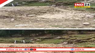 मिट्टी डालकर पाट डाला बंसवाड़ गधेरा, प्रवाह रुकने से पर्यावरण प्रेमियों में नाराजगी 