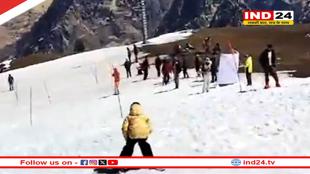 औली में राज्य स्तरीय स्कीइंग चैंपियनशिप संपन्न, प्रियांशु कवांण बने हिमालयन कप चैंपियन