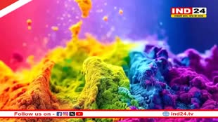 इंदौर में होली की रौनक, हर्बल रंग के साथ गुलाल की बढ़ी मांग