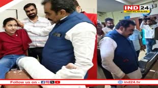 PM मोदी के निर्देश के बाद घायलों से मिले PWD मंत्री राकेश सिंह