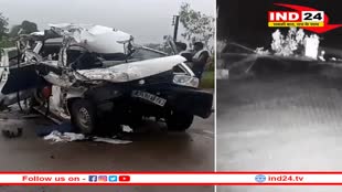 एमपी में भीषण सड़क हादसा, बागेश्वर धाम से लौट रहे राजस्थान के 4 श्रद्धालुओं की मौत
