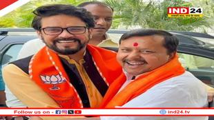 पूर्व केंद्रीय मंत्री अनुराग ठाकुर ने नितिन नबीन को राष्ट्रीय कार्यकारी अध्यक्ष नियुक्त होने पर दी बधाई