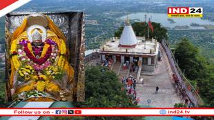 मैहर की मां शारदा के दर्शन के लिए उमड़ रहा श्रद्धालुओं का सैलाब,अब तक पहुंचे 4 लाख से अधिक भक्त