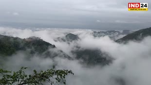 मसूरी : दून घाटी का विहंगम दृश्य देख अभिभूत हुए पर्यटक