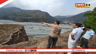 बरसात से पहले तैयारी तेज, जिलाधिकारी ने किया बाढ़ प्रभावित क्षेत्रों का निरीक्षण